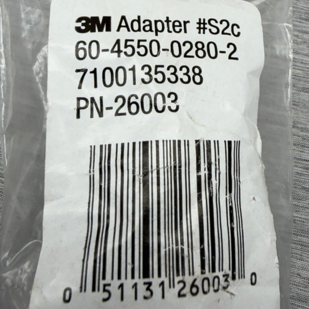 3M PPS Series 2.0 Spray Gun Adapter S2c PN-26003 Stainless Steel 7100135338